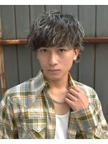 フリーク バーバーショップ 都島店(FREAK BARBER SHOP)&nbsp;マッシュウルフ ニュアンス ソフトツイスト ハイライト シャドー