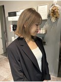 ミルクティーグレージュ