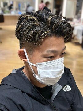 松本平太郎美容室 吉祥寺パートファイブ(PART5) 【メンズパーマ×ハイライト/30代40代50代60代】