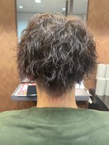 ヘアーショップ エヌアンドエー 幸手店(hairshop N&A)&nbsp;おしゃれ男子の細かな縦落ち波巻きスパイラルパーマ
