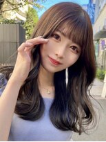 ティア(Tia.) 縮毛矯正/髪質改善トリートメント/ミディアムヘア/グレージュ