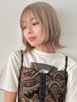 ドーチェ 池田店(DOCHE)&nbsp;ケアブリーチ×切りっぱなしボブ