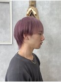 pink hair