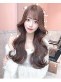 【ブリーチなし】ミルクティーカラー