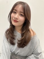 リリット(ReLit)&nbsp;くすみベージュマロンベージュホワイトブロンド細めハイライト