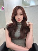 【miyon】韓国レイヤーカット×暗髪カラー×髪質改善