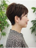 50-60代にオススメ★耳だしスッキリショート