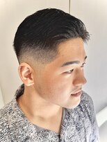 ヘアーアンドグルーミング ヨシザワインク(HAIR&GROOMING YOSHIZAWA Inc.)&nbsp;メンズバーバーフェードスタイル　爽やか大人ツーブロt