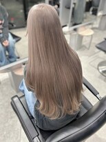 ペレ 梅田(PELE)&nbsp;くびれヘア/アプリコットオレンジ/夏のヘアアレンジ/梅田