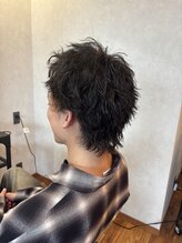 ケイブ(CAVE)&nbsp;スパイキーショート×ツイストピンパーマ