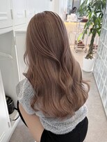 サンクプロジェクト(cinq PROJECT) 韓国ヘアミルクティーベージュグレージュカラーブリーチカラー