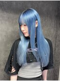 ◎鮮やかな水色カラー