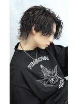 リップス 梅田ロフト(LIPPS)&nbsp;ブリーチカラー　センターパートウルフ