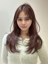 ロンドガーネット 池袋(Lond garnet) 暗めカラー/韓国風巻き/レイヤーカット/髪質改善/縮毛矯正/池袋