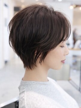 グランデュール 東静岡池田店(GRANDEUR) 大人大人ショートボブ/白髪ぼかし20代30代40代東静岡草薙