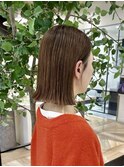 時短スタイリング艶髪ボブ
