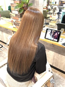 ルーナヘアー(LUNA hair) サラツヤロングストレート