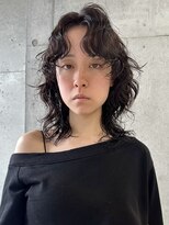ソイリウム 下北沢(soi rium) 黒髪レイヤーパーマ