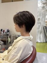 ギグス 栄店(gigs)&nbsp;ショートボブ/ハンサムショート/丸みショート/似合わせショート