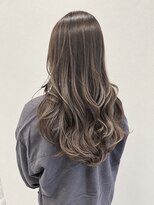 リオリス ヘア サロン(Rioris hair salon)&nbsp;ロングレイヤー／透明感グレージュ
