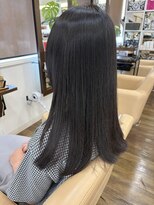ジッピー ヘアーコレクション&nbsp;ネオメテオストレート　顔周りレイヤースタイル