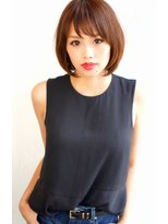 ルモア(RUMOR)&nbsp;Rumor×スポンテニアス前下がりショート☆フリンジバング