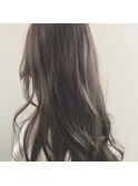 【Alii】グレー&ロングスタイル