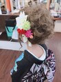 美容室メデューサ都府楼店 着付け・ヘアセットで晴れの日を優雅に演出。