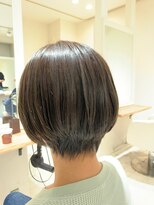 ロワゾ ヘア デザイン(L'OiSEAU HAIR DESIGN) アッシュベージュショートボブ