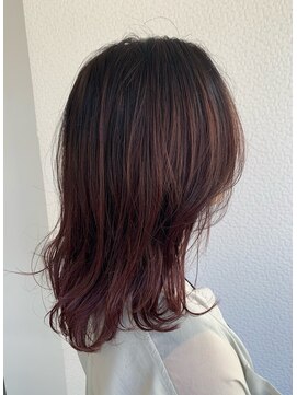 グリー ヘアープロデュース(Gree hair produce) 【Gree小川真由美】グラデーションカラー*グレージュ*パープル