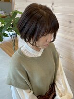 ニコットヘア(nicotto hair)&nbsp;サラッとした質感で夏っぽく！スリークボブスタイル