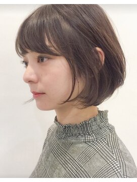 ノラキチジョウジ(NORA KICHIJOJI) #ショート#イルミナ#韓国#カラー＃前髪＃ココアブラウン