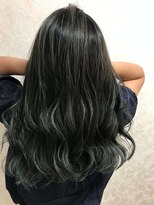 ナンバー エミライ 溝の口(N° emirai)&nbsp;黒髪風暗髪ネイビーカラーブルーブラックロング