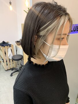 キューズ クラブ(cuz KLUB) 【cuzKLUB】ボブ×インナーベージュ＊池袋