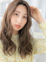モッズヘア 上尾西口店(mod's hair) 外国人風ハイライト大人巻きセンターパートb上尾20代30代40代