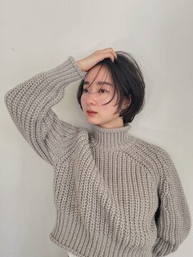 ディッシィ 立川(D'ICI) ボブルフ/カール/こなれハイトーン/プレミアムカラー[立川]