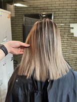 ラフ(LAFF)&nbsp;#黒髪#ボブルフ#ネビージュ#小顔#ワンレン