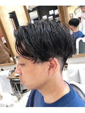 バーバーブロス 吉祥寺店(BARBER BROS) 【LUDLOW BROS.】MasatakaYuma 癖毛風パーマ ツーブロック