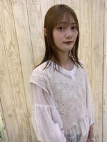 カール 鶴川店(K:R) セミロング×シースルーバング