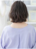 ■シースルーバングくせ毛風ボブウルフ17-2★上尾20代30代40代