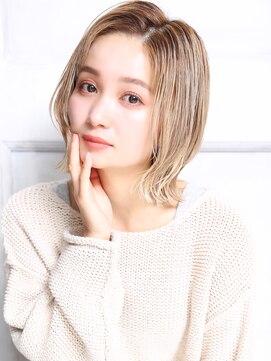 クラッチ 天王寺(CLUTCH) 大人可愛い小顔美髪ツヤ髪ナチュラルグラデーションA5