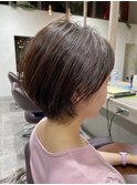 【副店長　一木】縮毛矯正☆耳掛けショートボブ☆