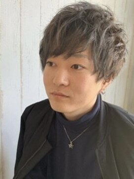 レイフィールド 長嶺店(RAY Field) メンズ無造作パーマスタイル