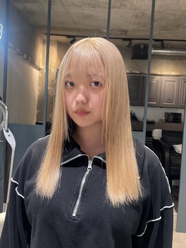 ゼストカロン(ZEST Kalon) ケアブリーチで作る艶々ホワイトベージュ