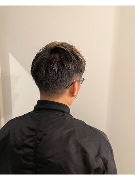 ユニコ(unico) メンズカット/アップバング/メンズハイライト