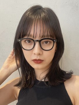 ノイ(noi) 顔周りレイヤーカットくびれヘアミルクティーベージュカラー