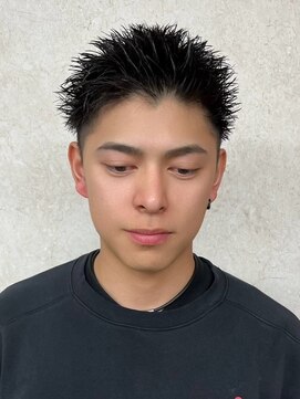 ノーエン(noen) メンズカット/ベリショ/ショートカット/スパイキーショート/眉毛