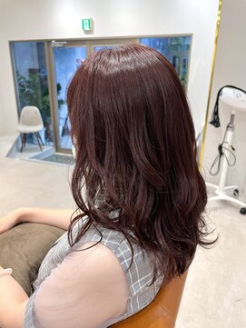 ネイロ 日本橋(NeiRo) ブリーチなしで作るピンクカラー