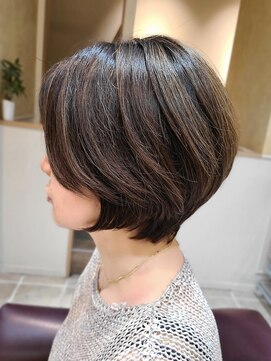 セントロバイゼクト(centro by zect) 大人ショート(ハイライト) 40代 50代 60代 白髪ぼかし