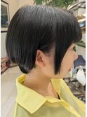 スッキリカワイイショートボブスタイル